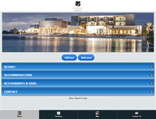 Tablet Screenshot of nizucresort.com